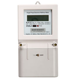 Home Single Phase electricity meters with LCD Display , Class A or B  High Precision